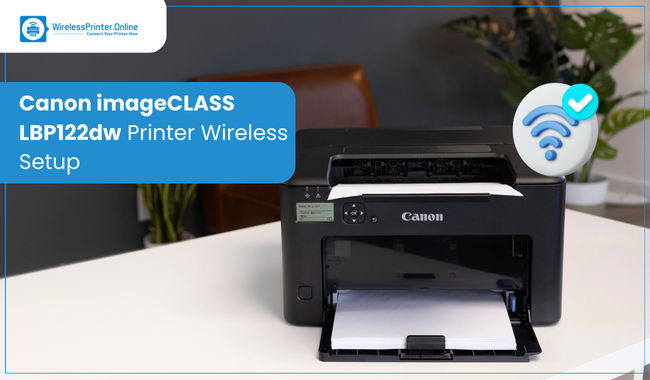 Canon imageCLASS LBP122dw Printer Wireless Setup