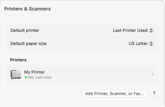 Add Xerox Wireless Printer to mac