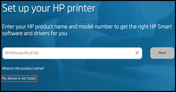 Set up your HP printer
